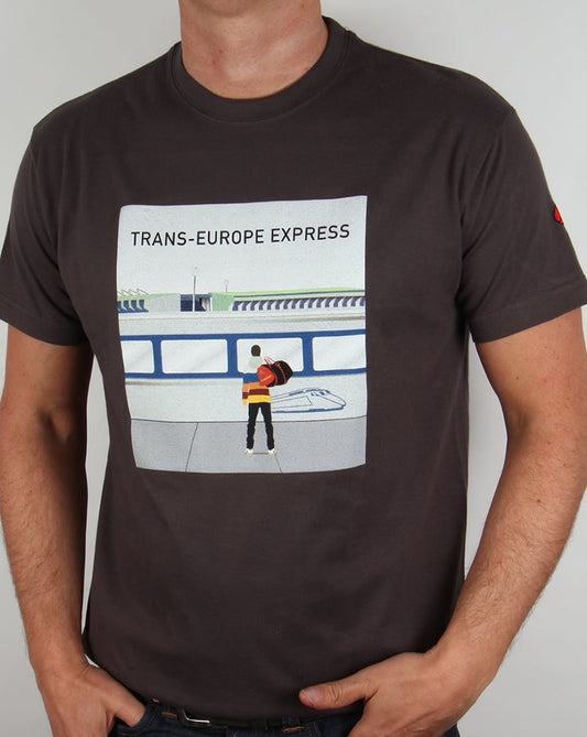 80er Casuals Trans Europe Express T-Shirt Dunkelgrau