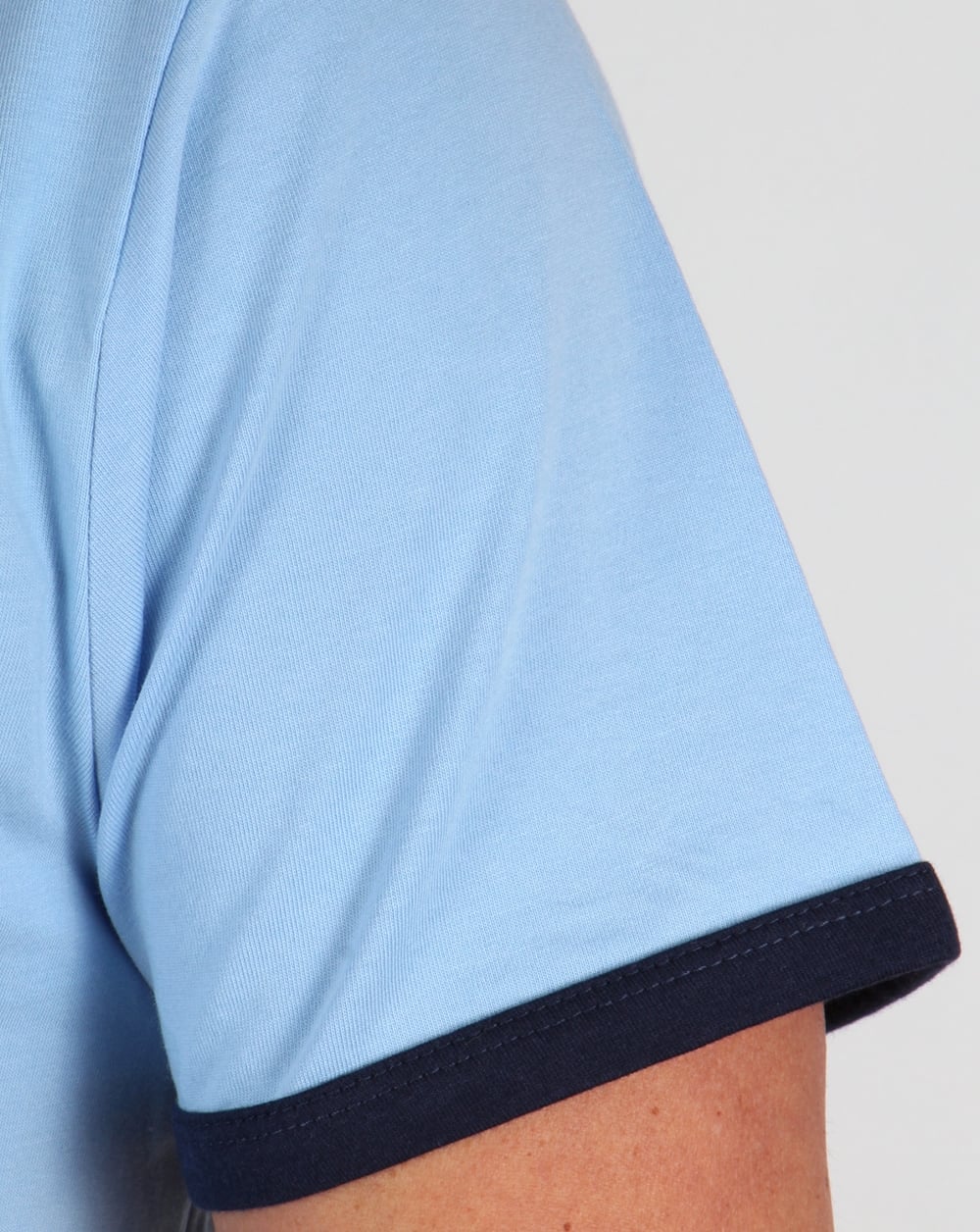 Ellesse – Neues Ringer-T-Shirt, Himmelblau