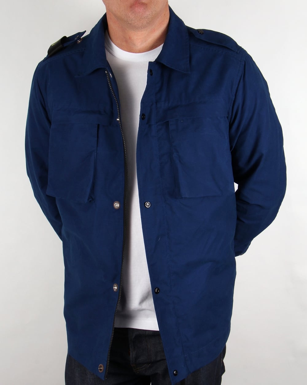 Ma.strum Clipper Cargo-Overshirt Northern Blue