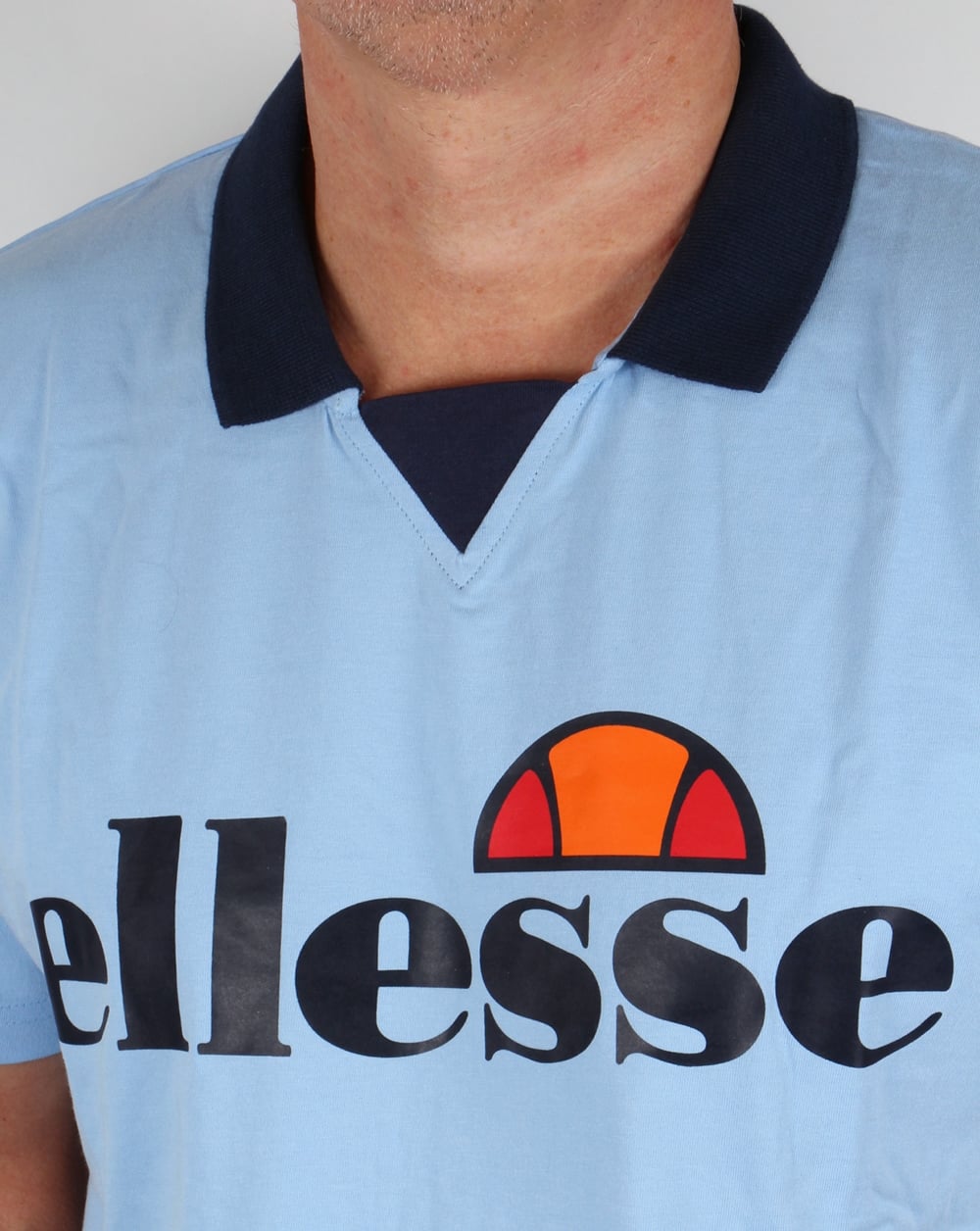 Ellesse Sarzana Old Skool Polo Himmelblau