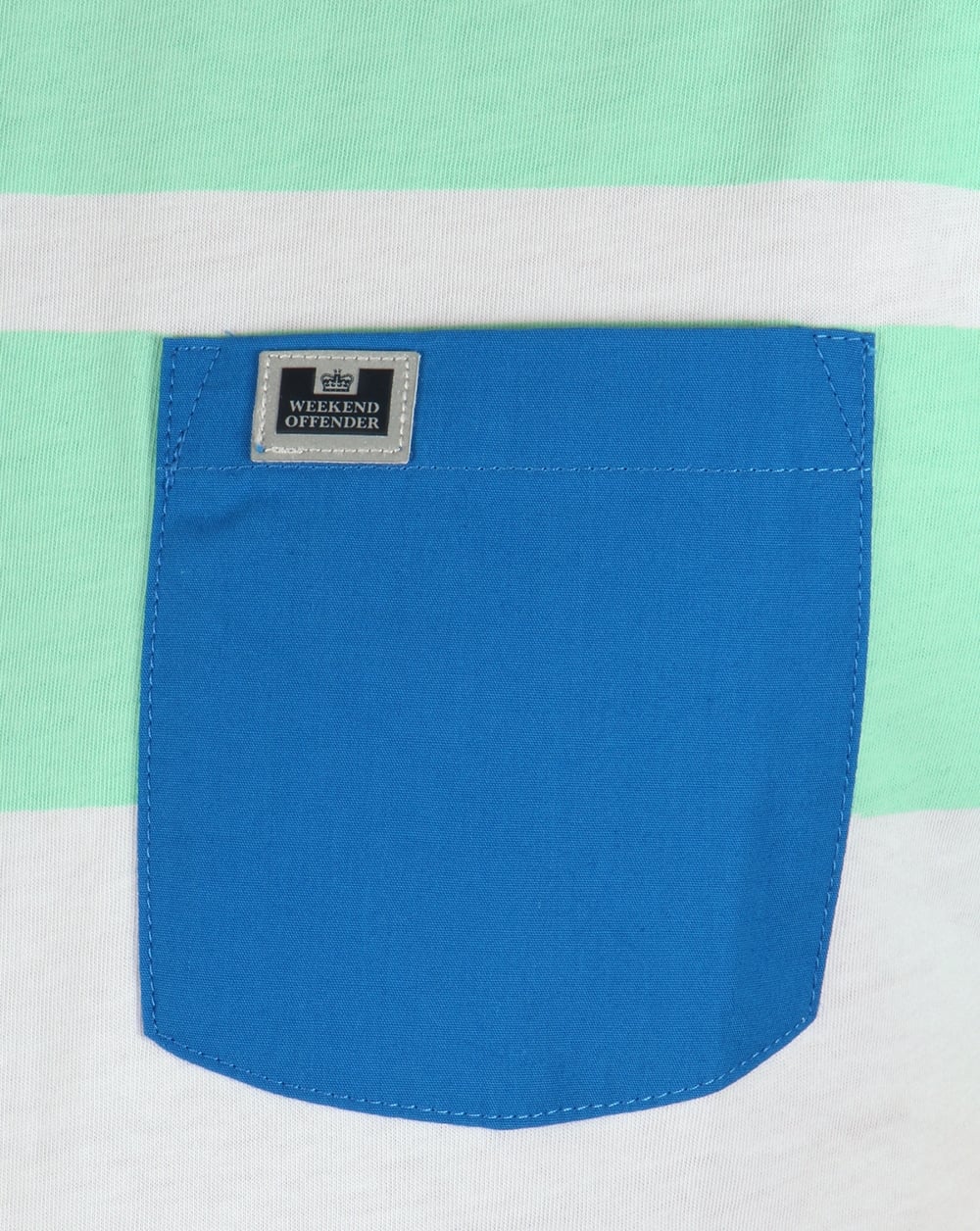 Weekend Offender Quintessence T-Shirt Teebaum/Weiß