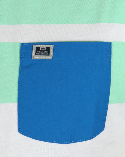 Weekend Offender Quintessence T-Shirt Teebaum/Weiß