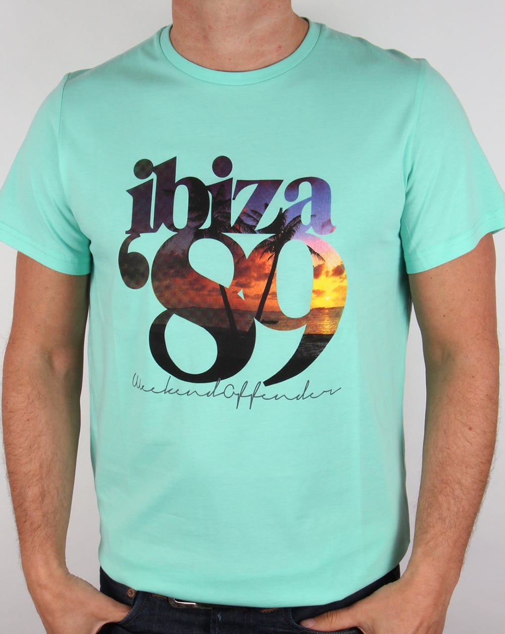 Weekend Offender Ibiza 89 T-Shirt Teatree