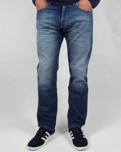 Lois Terrace – Regular Taper-Jeans in Stone-Waschung