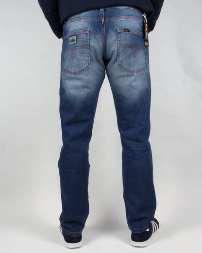 Lois Terrace – Regular Taper-Jeans in Stone-Waschung