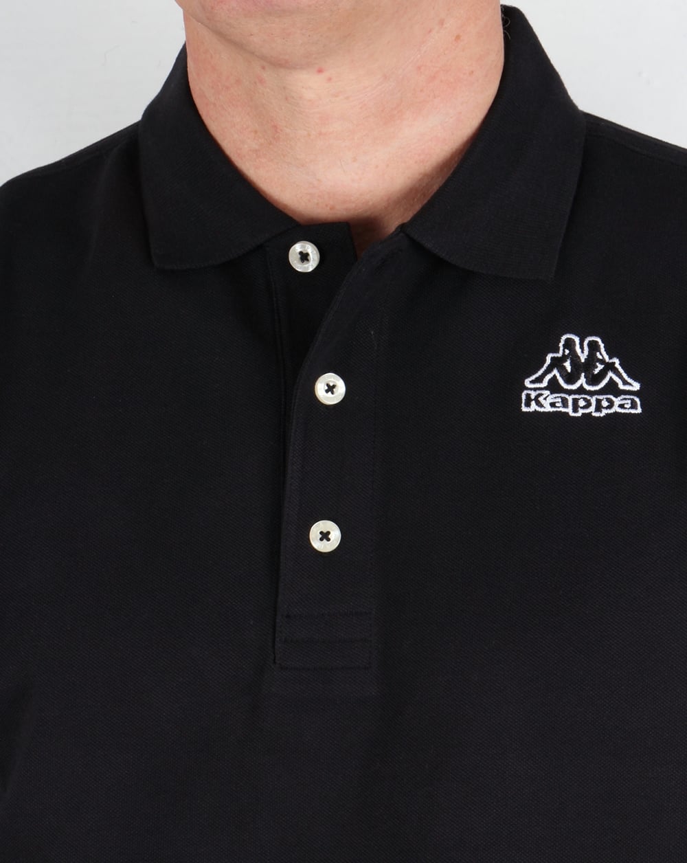Robe di Kappa Omini Poloshirt Schwarz