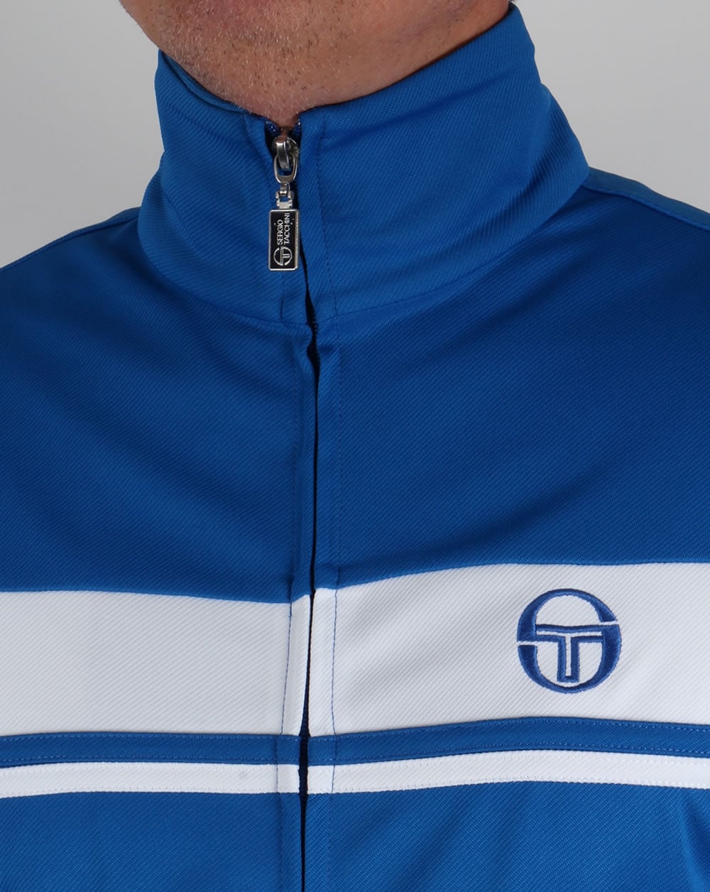 Sergio Tacchini Masters II Trainingsjacke Royal/Weiß