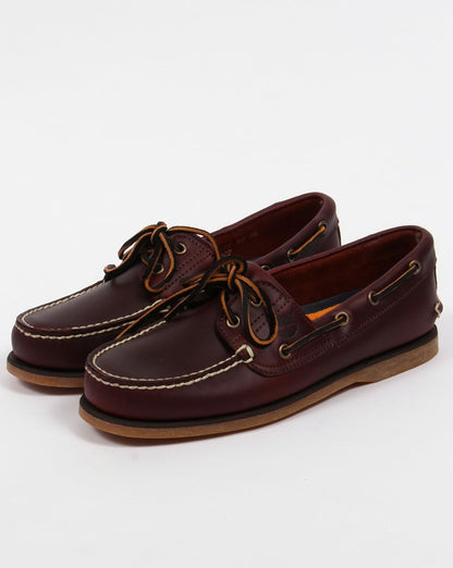 Timberland 2-Eye Classic Bootsschuhe Rootbeer