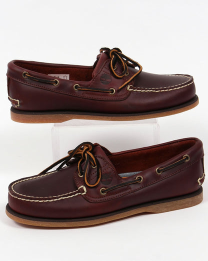 Timberland 2-Eye Classic Bootsschuhe Rootbeer