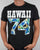 Franklin And Marshall Hawaii 74 T-shirt Black