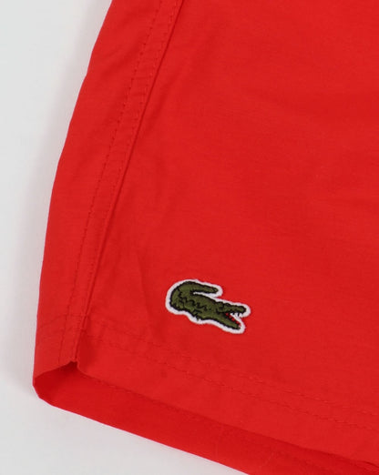 Lacoste Badeshorts Rot