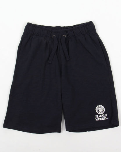 Franklin And Marshall Fleece-Shorts, Marineblau