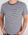 Pretty Green Striped Feeder T-shirt Navy/white