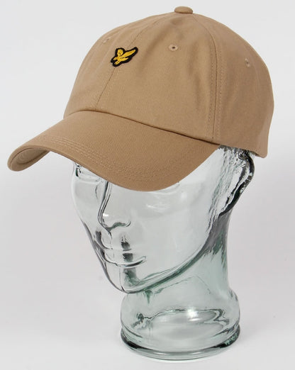 Lyle And Scott Golf Baseballkappe, dunkler Sand