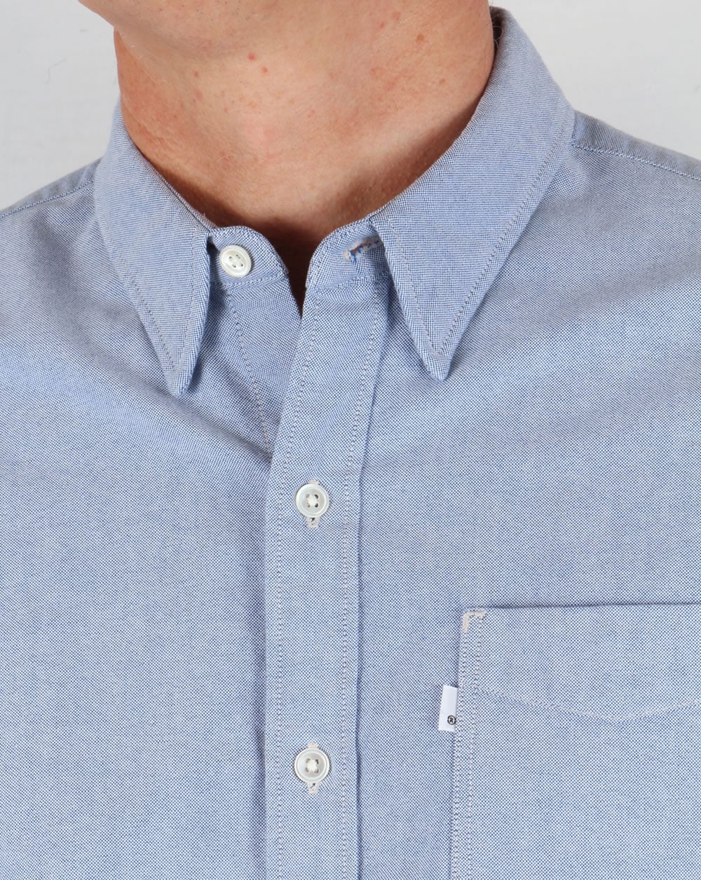 Levis Sunset One Pocket Hemd True Blue Oxford