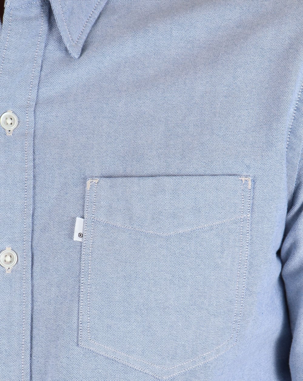 Levis Sunset One Pocket Hemd True Blue Oxford
