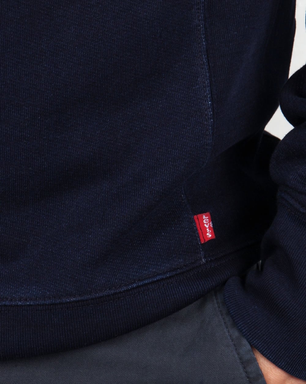 Levis – Sweatshirt mit Rundhalsausschnitt, Indigo