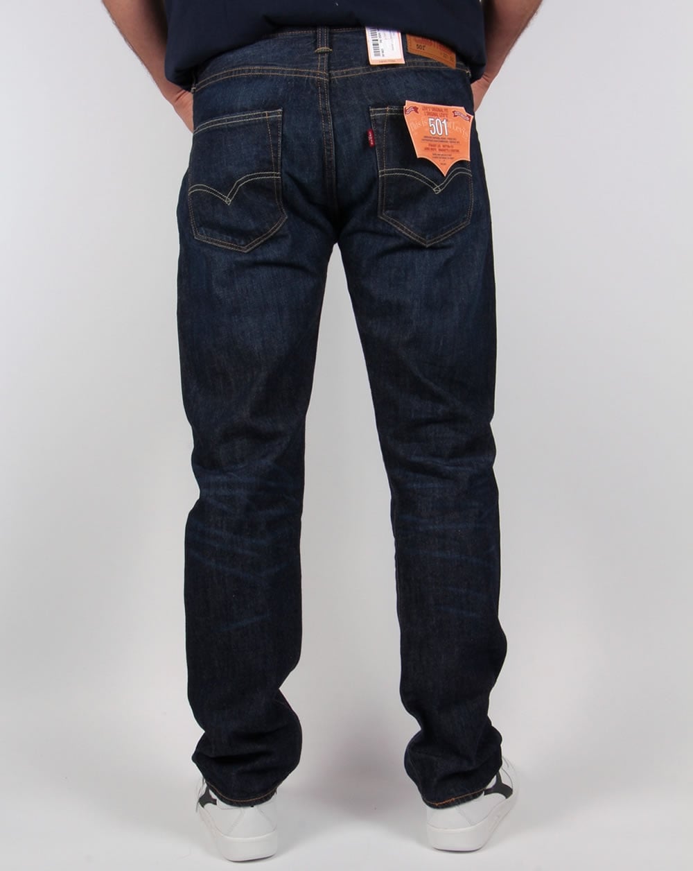 Levis 501 Original Fit Jeans in einer Wäsche