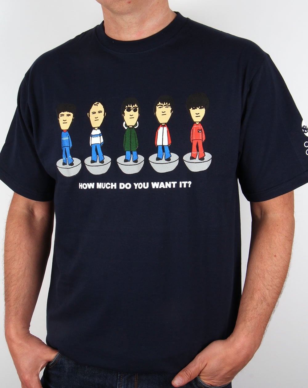 Tischfußball Rocks Famous T-Shirt Navy