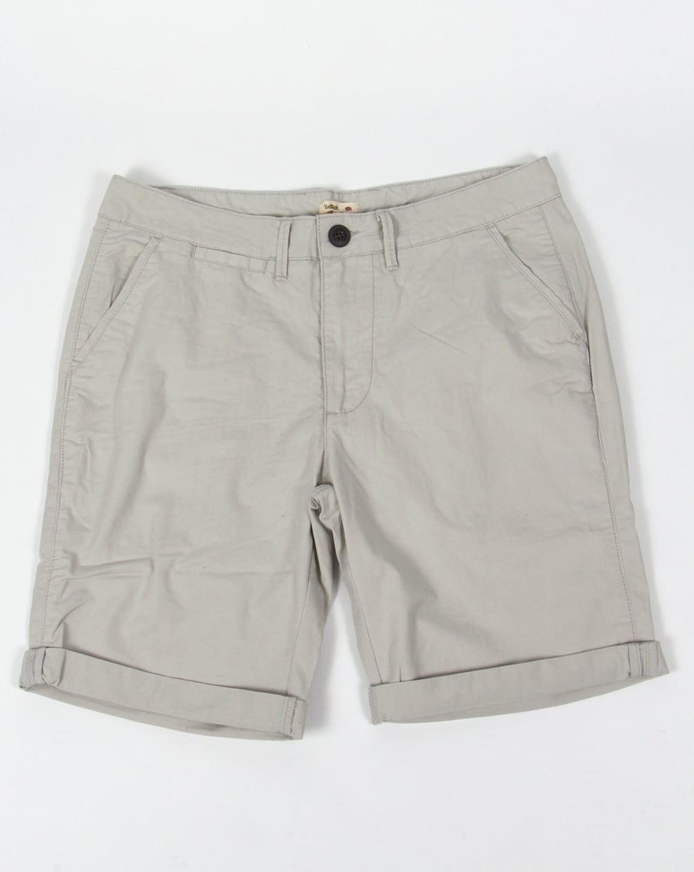 Bellfield Chino-Shorts Hellgrau
