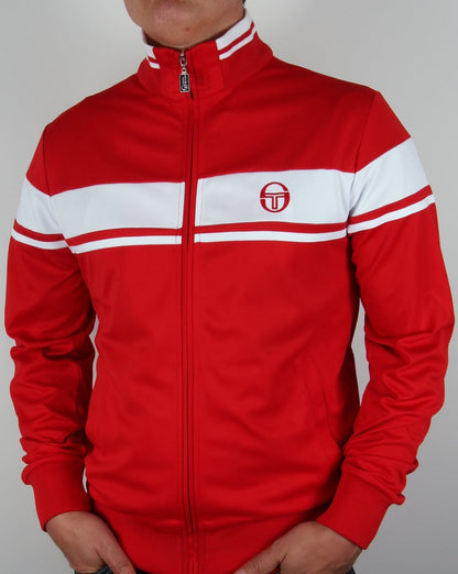 Sergio Tacchini Masters Trainingsjacke Rot/Weiß