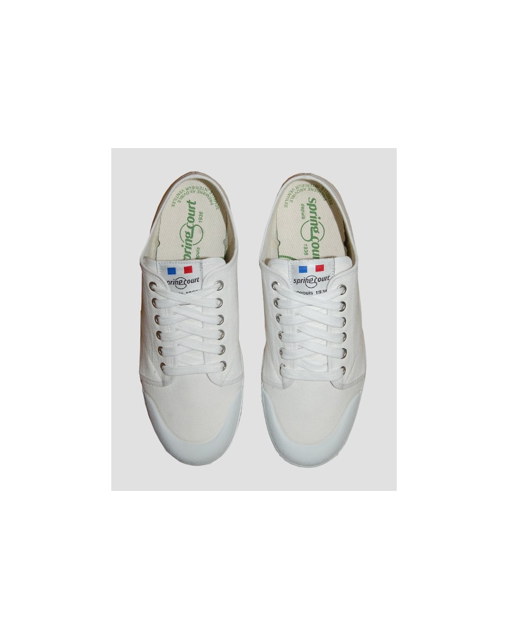Spring Court G2 Canvas-Pumps Weiß