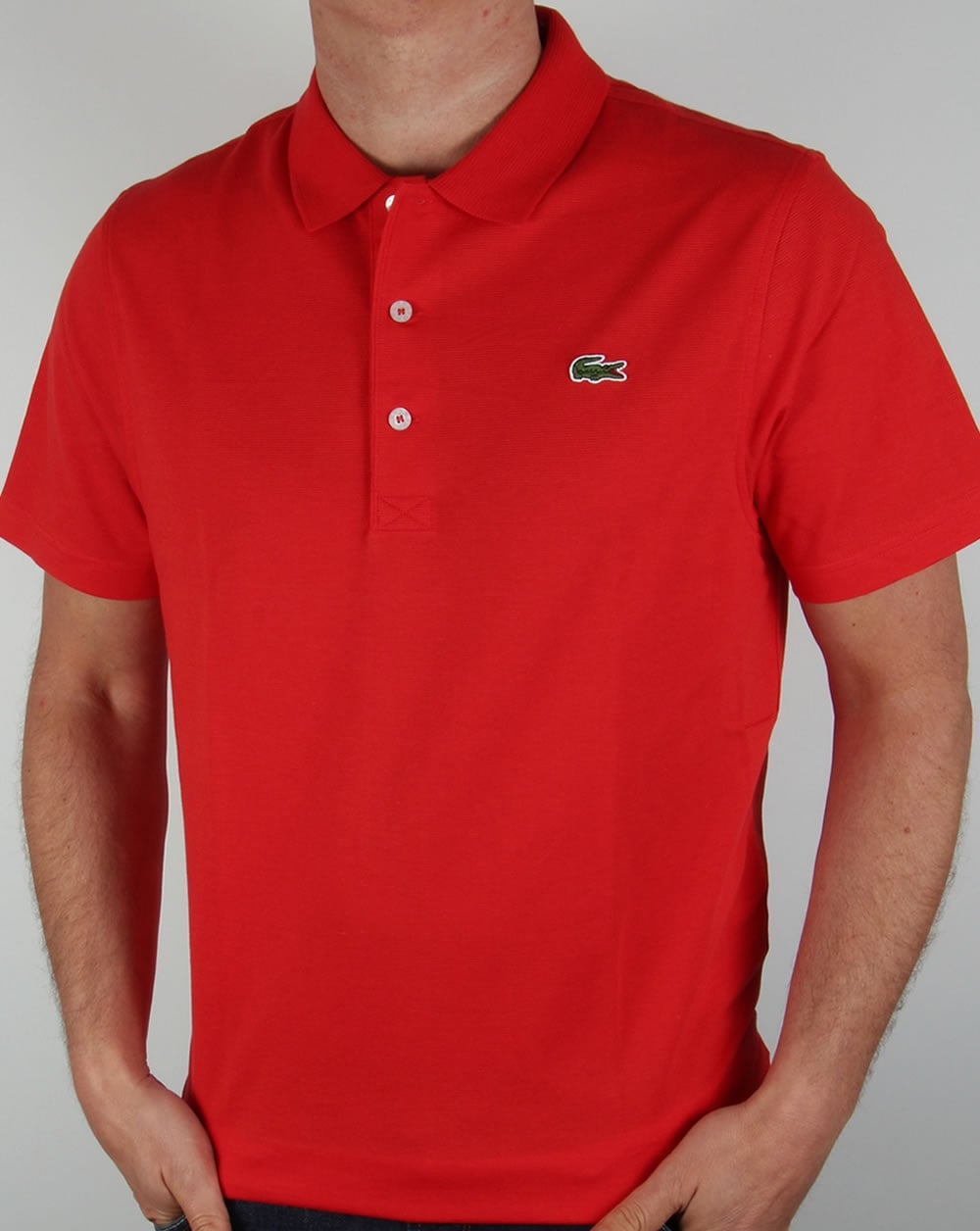 Lacoste Poloshirt Rot