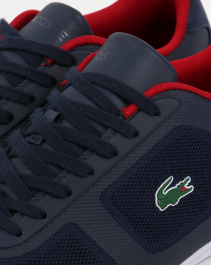 Lacoste Misano Evo Sneaker Marineblau/Rot