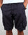 Ringspun Combat Shorts Navy Blue