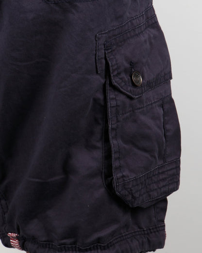 Ringspun Combat Shorts Marineblau
