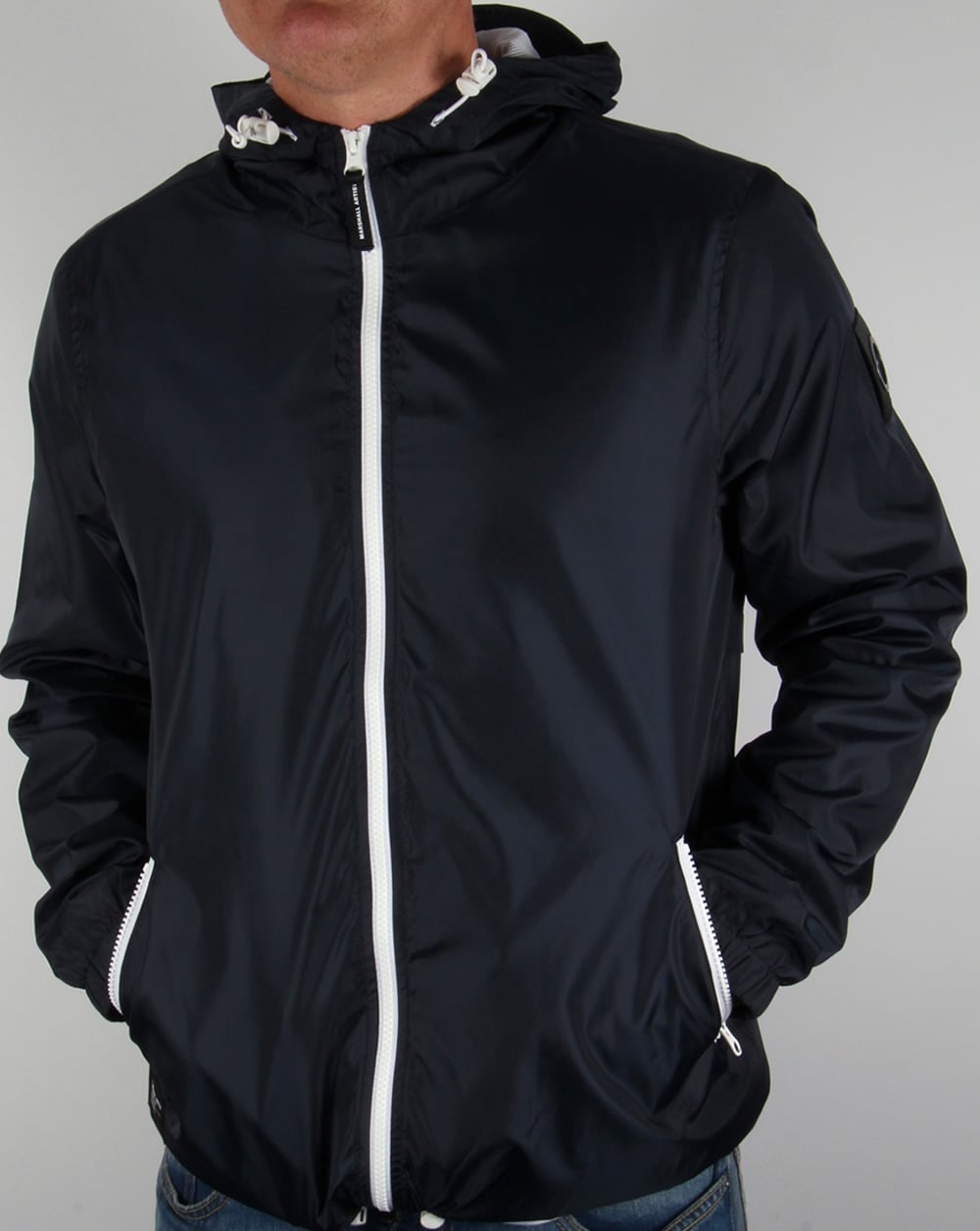 Marshall Artist Ripstop Light Shell Jacke Mitternachtsmarine