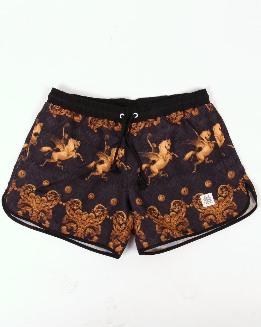 Supremacy Nexus Badeshorts Schwarz/Gold