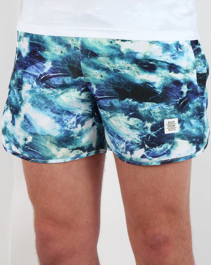 Supremacy Rush Badeshorts Aquablau