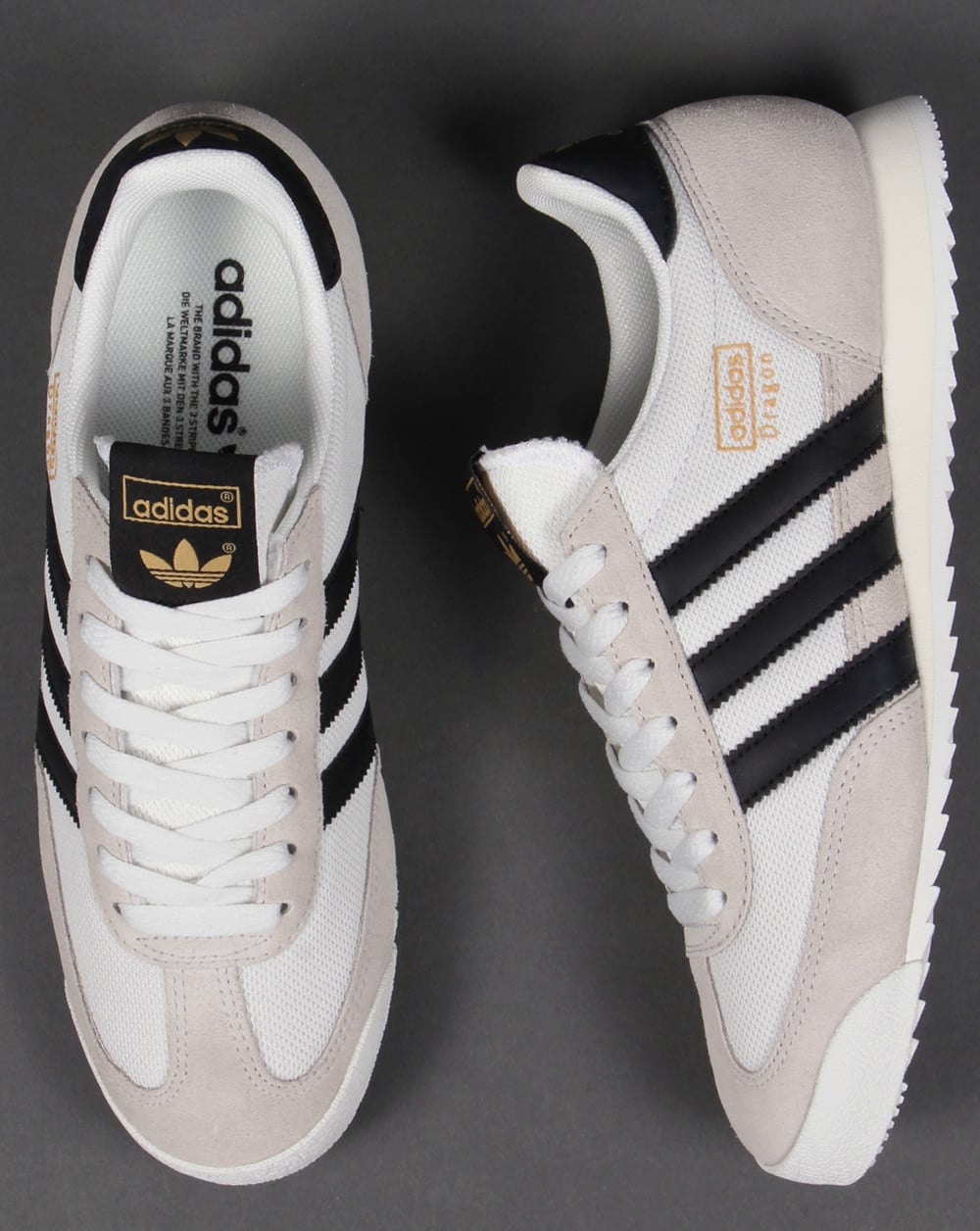 Adidas Dragon Sneakers Weiß/Schwarz