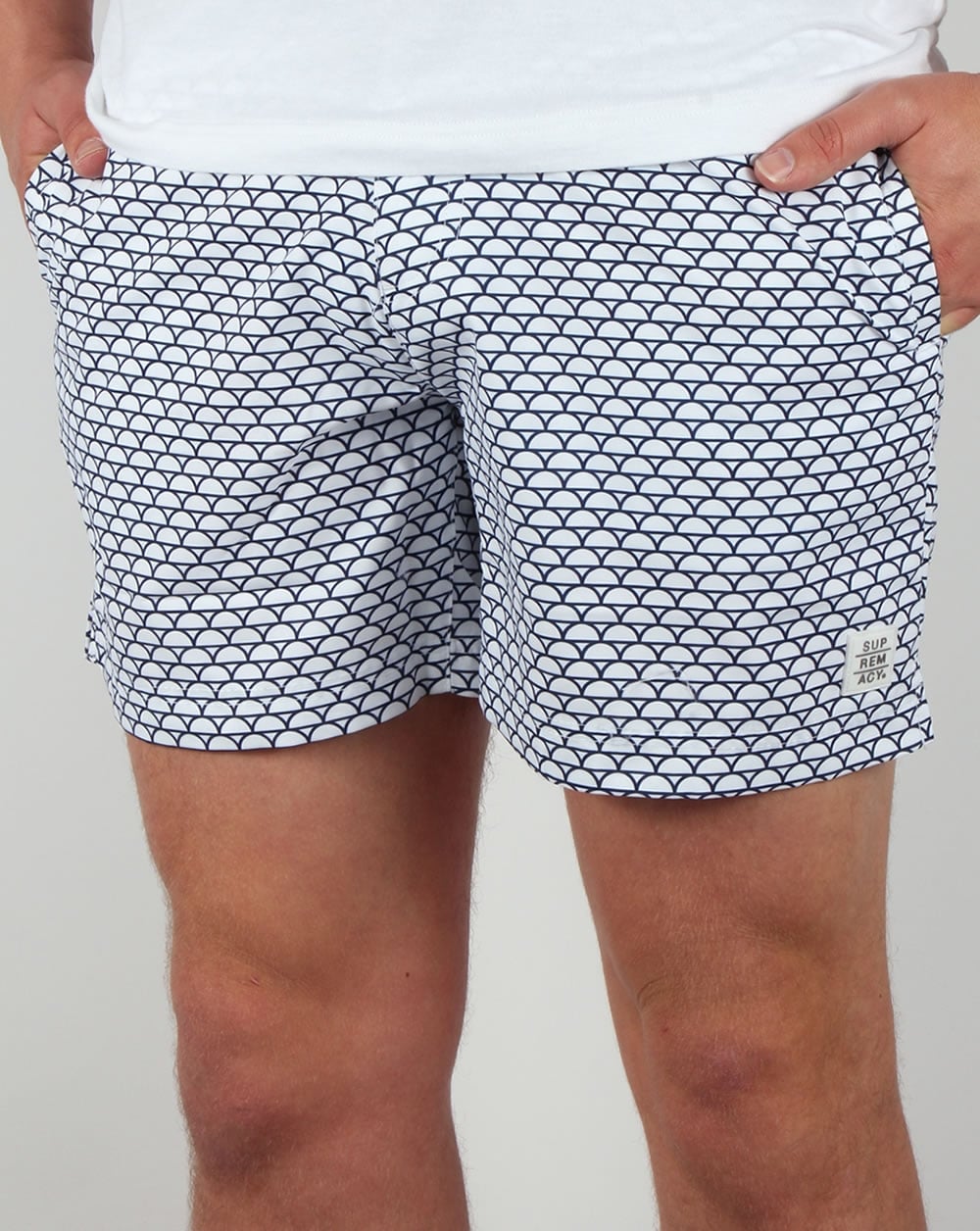 Supremacy Reef Tailored Badeshorts Weiß