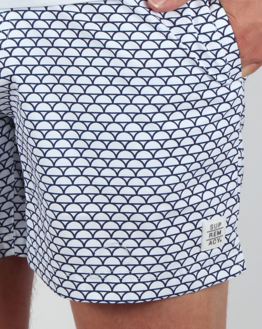 Supremacy Reef Tailored Badeshorts Weiß