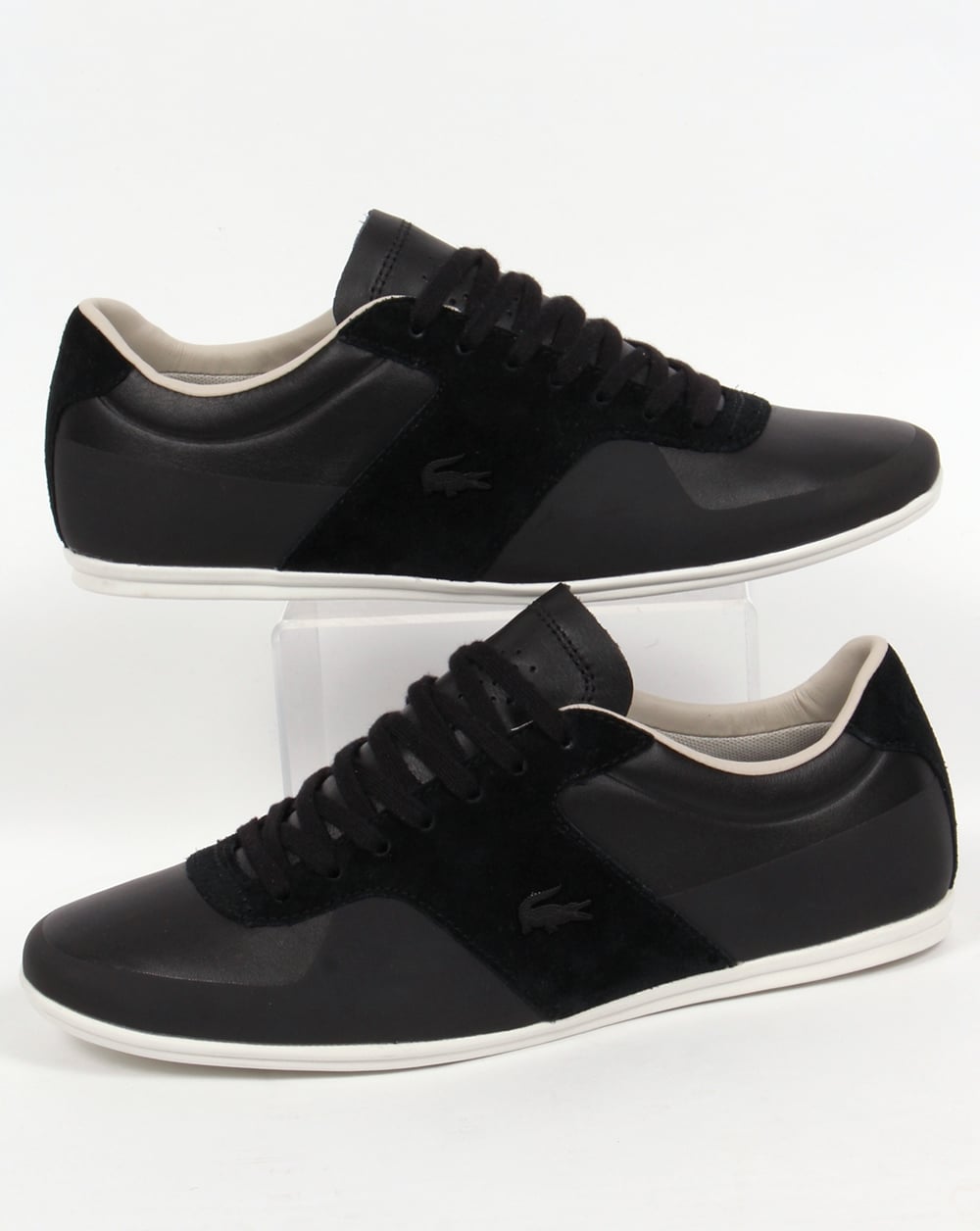 Lacoste Turnier-Trainer Schwarz