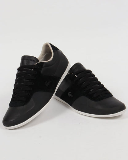 Lacoste Turnier-Trainer Schwarz
