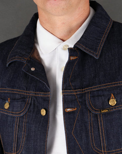 Lois Jeansjacke in dunkler Waschung