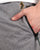 Luke Hiho Track Bottoms Light Grey Marl