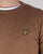 Lyle And Scott Merino Jumper Bracken Brown