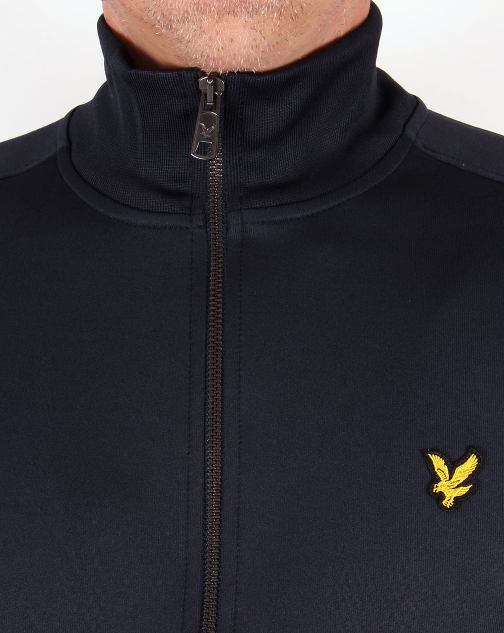 Lyle And Scott Track Jacket Navy Blue