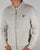 Lyle And Scott Double Faced Bomber Light Grey Marl