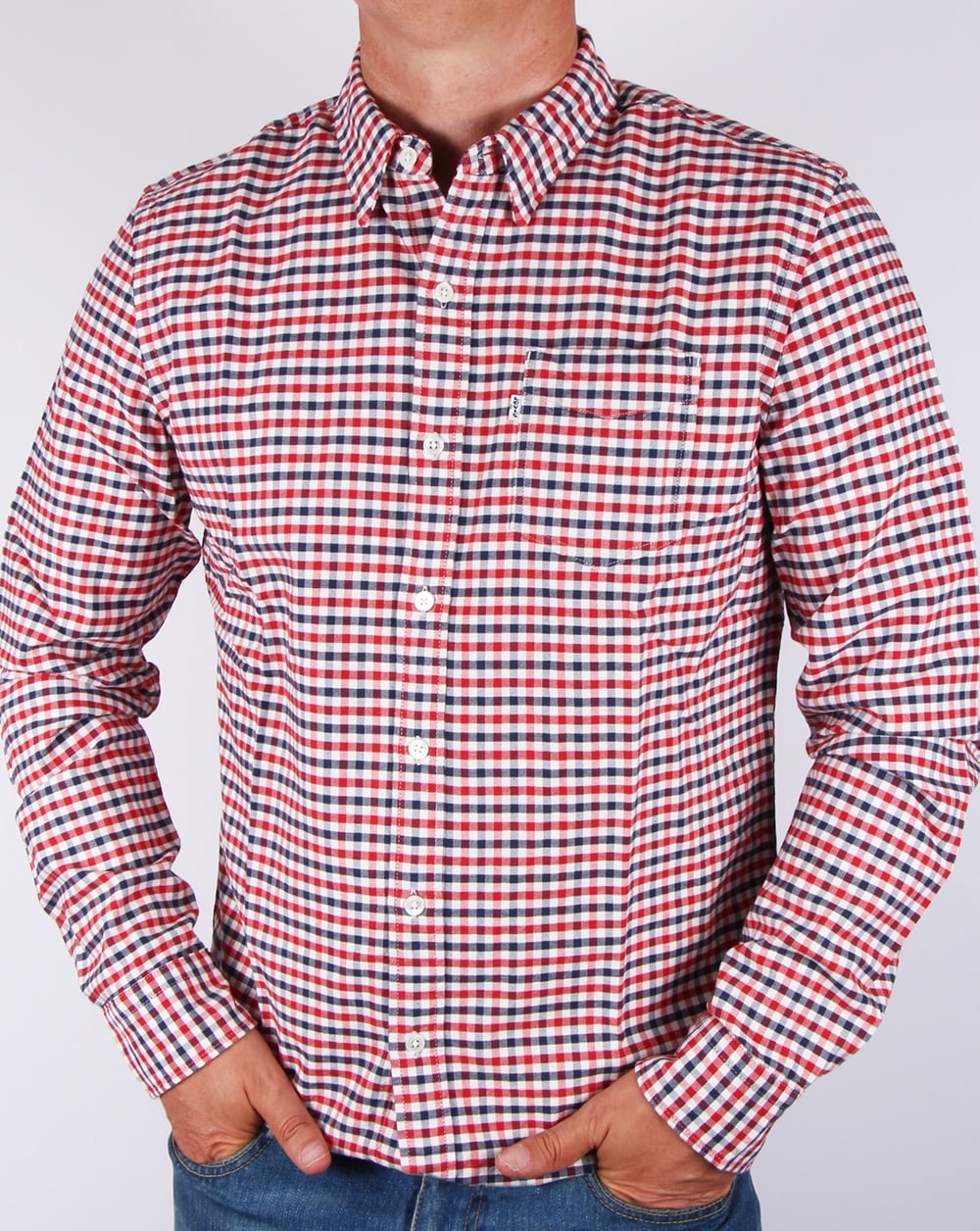 Levis Sunset One Pocket Shirt Cherry Bomb
