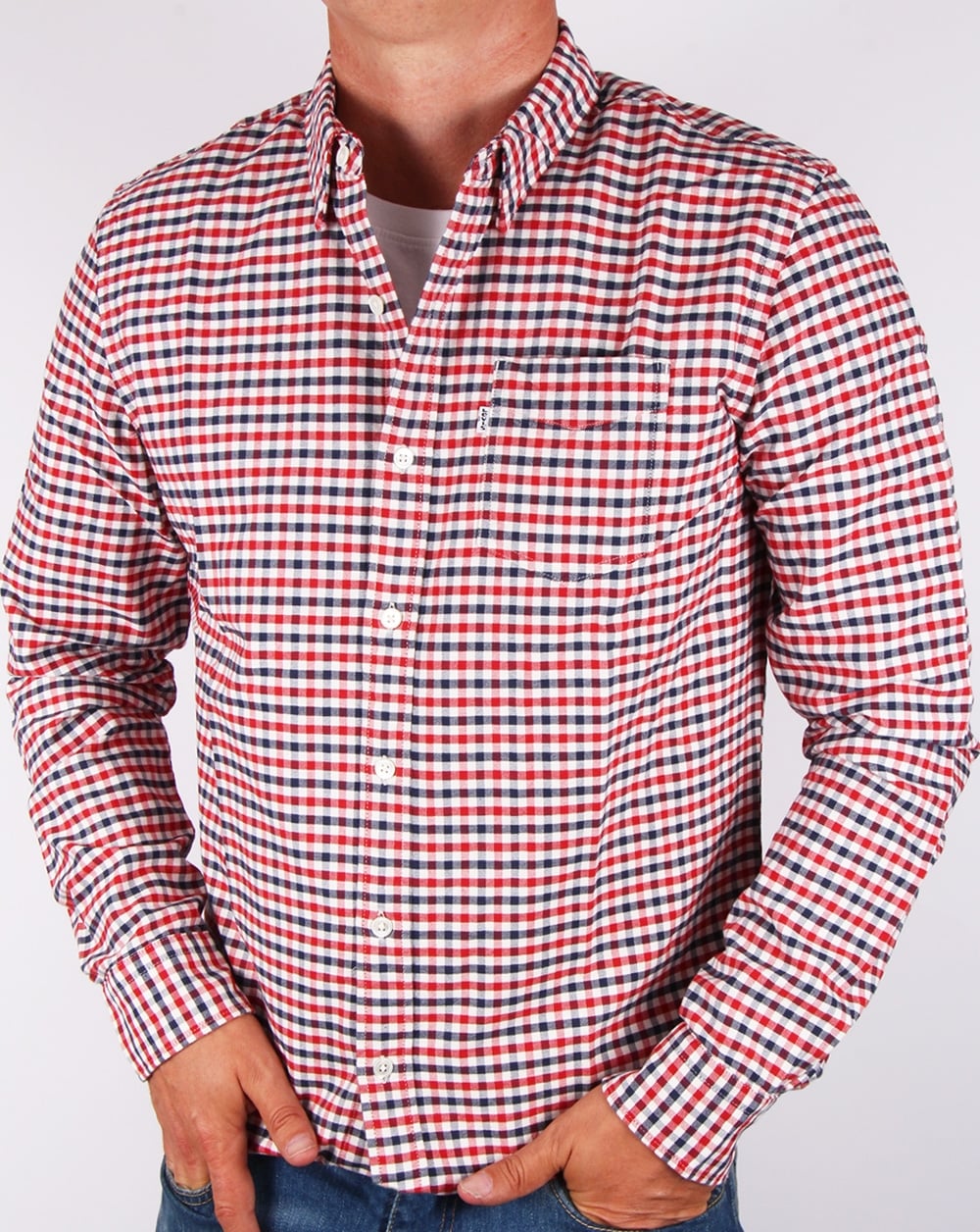 Levis Sunset One Pocket Shirt Cherry Bomb