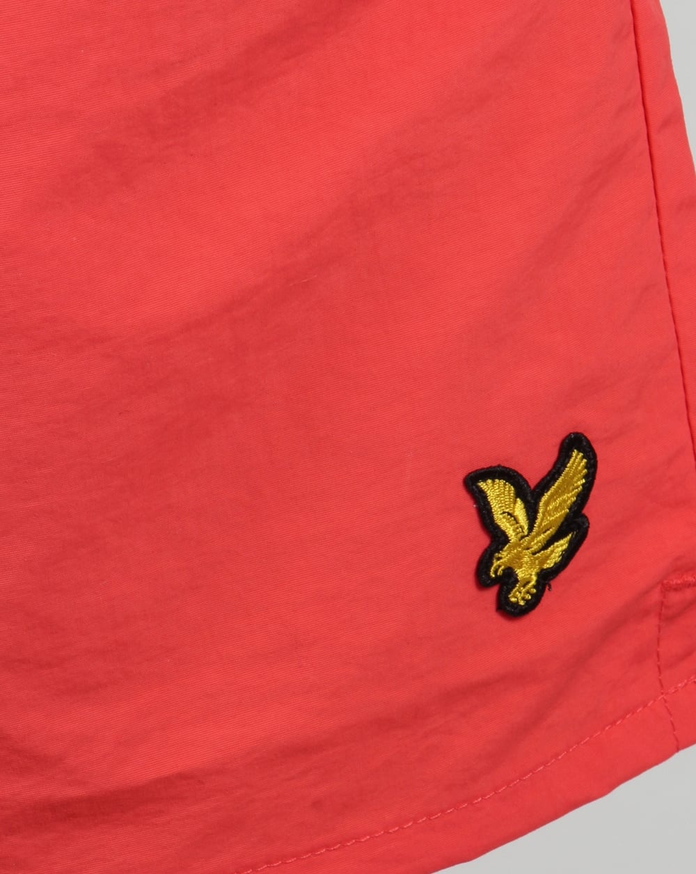 Lyle And Scott – Badeshorts in Zinnoberrot
