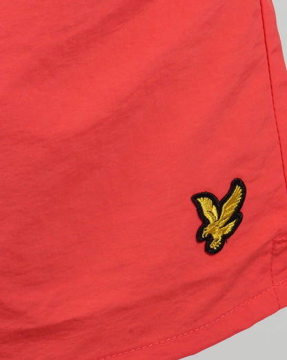 Lyle And Scott – Badeshorts in Zinnoberrot