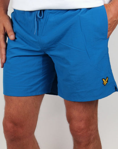 Lyle And Scott – Badeshorts in dunklem Kobaltblau