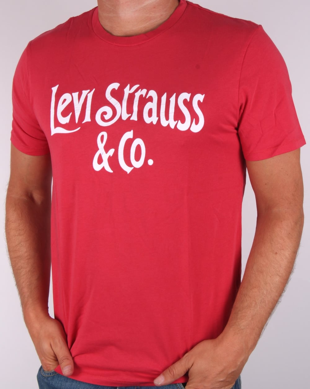 Levis – Lsco Type – T-Shirt in Kirschbomben-Optik