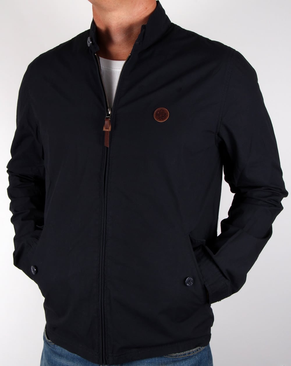 Pretty Green Kingsway Harrington Marineblau
